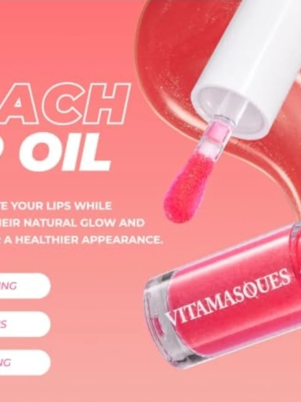 Loops Glow Lip Mask + Vitamasque Glow Lip Oil Duo - BNIB